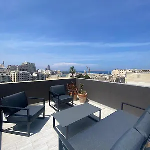 Distant Seaview Penthouse Sliema